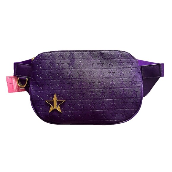 Jeffree Star Purple Waist Fanny Pack Cosmetic Bag Blood Lust Collection NWT - Picture 1 of 16